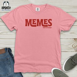 Memes Red Tm Heavy Cotton Comfort Colors Tee Gift For Animal Lover