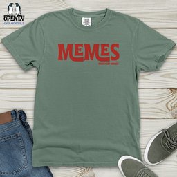 Memes Red Tm Heavy Cotton Comfort Colors Tee Gift For Animal Lover