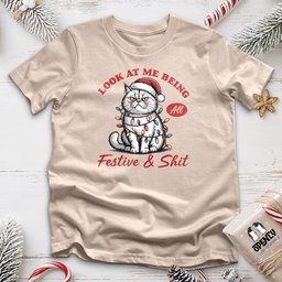 Look At Me Being Unisex T Shirt Gift For Animal Lover