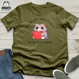 Maybe Shes Born With IT Unisex T Shirt Gift For Animal Lover
