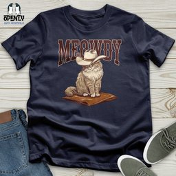 Meowdy Softstyle Tee Gift For Animal Lover