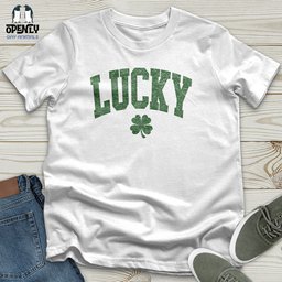 Lucky Shamrock Unisex T Shirt Gift For Animal Lover