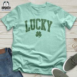 Lucky Shamrock Unisex T Shirt Gift For Animal Lover