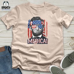 Lincoln Merica Unisex T Shirt Gift For Animal Lover