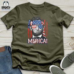 Lincoln Merica Unisex T Shirt Gift For Animal Lover