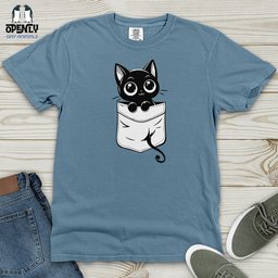 Meow 2 Heavy Cotton Comfort Colors Tee Gift For Cat Lover