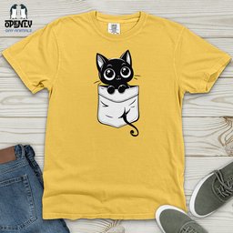 Meow 2 Heavy Cotton Comfort Colors Tee Gift For Cat Lover