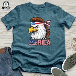 Merica Eagle Unisex T Shirt Gift For Animal Lover
