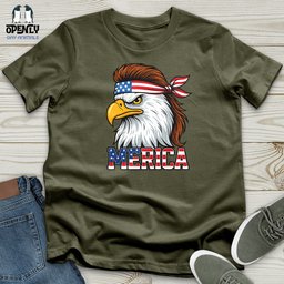 Merica Eagle Unisex T Shirt Gift For Animal Lover