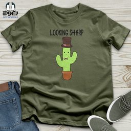 Looking Sharp Softstyle Tee Gift For Animal Lover