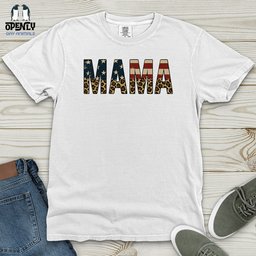 Mama Heavy Cotton Comfort Colors Tee Gift For Mom
