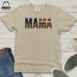 Mama Heavy Cotton Comfort Colors Tee Gift For Mom