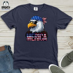 Merica Heavy Cotton Comfort Colors Tee Gift For Animal Lover