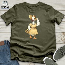 Momma Goose Unisex T Shirt Gift For Animal Lover