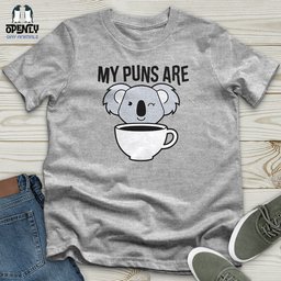 My Puns Are Softstyle Tee Gift For Animal Lover