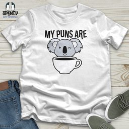 My Puns Are Softstyle Tee Gift For Animal Lover