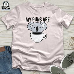 My Puns Are Softstyle Tee Gift For Animal Lover