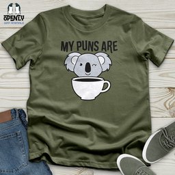 My Puns Are Softstyle Tee Gift For Animal Lover