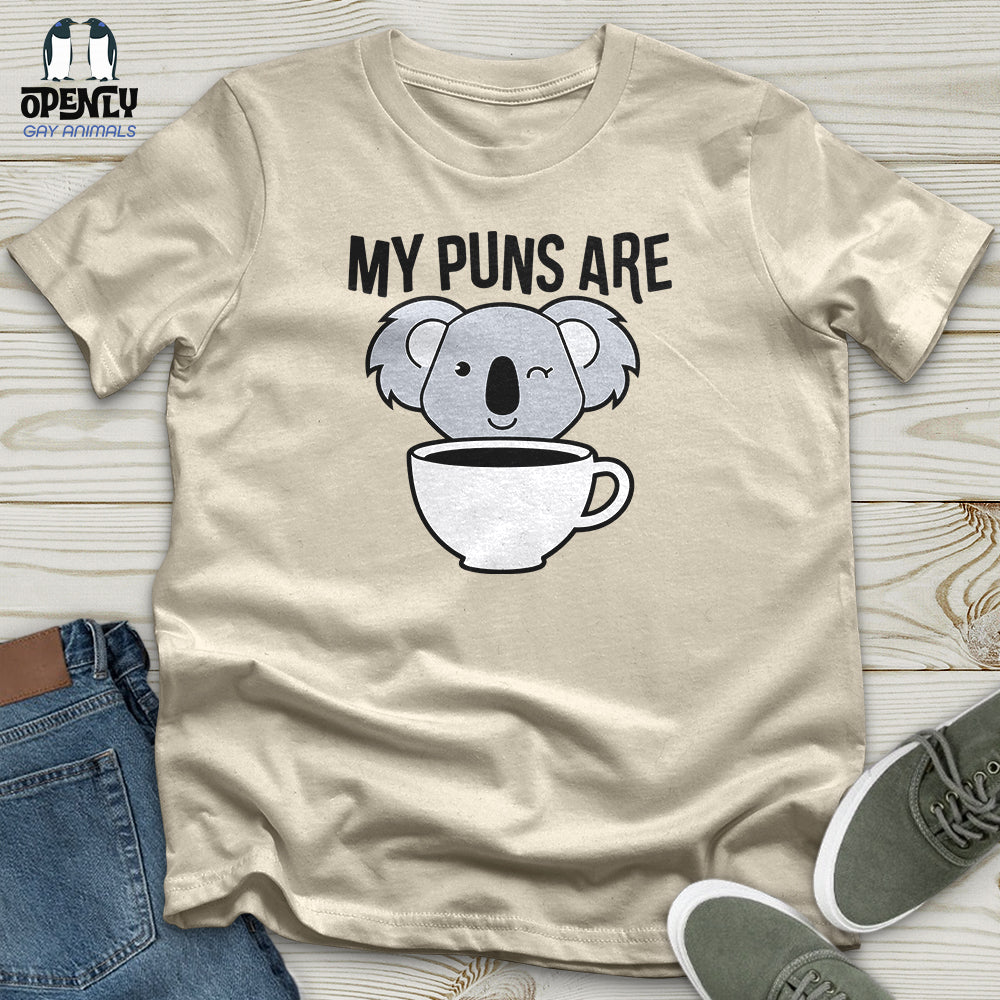 My Puns Are Softstyle Tee Gift For Animal Lover