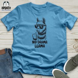 No Drama Llama Unisex T Shirt Gift For Animal Lover