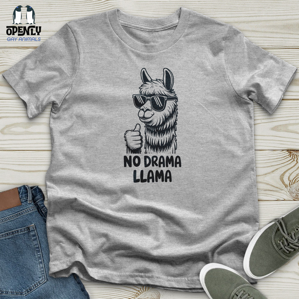 No Drama Llama Unisex T Shirt Gift For Animal Lover