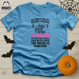Mind Like A Browser Unisex T Shirt Gift For Animal Lover