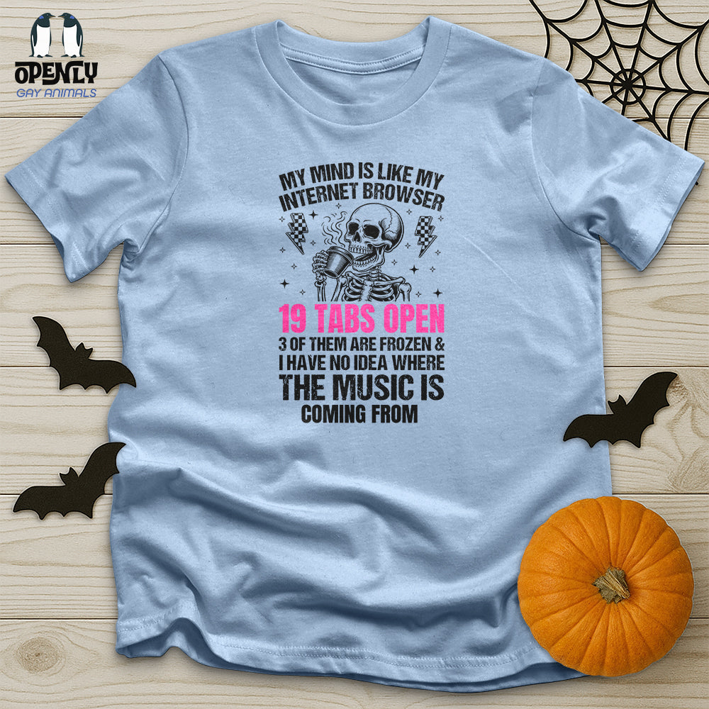 Mind Like A Browser Unisex T Shirt Gift For Animal Lover