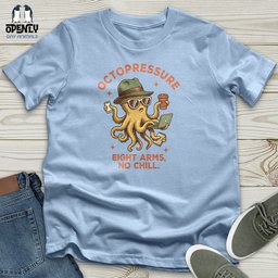 Octopressure Unisex T Shirt Gift For Animal Lover