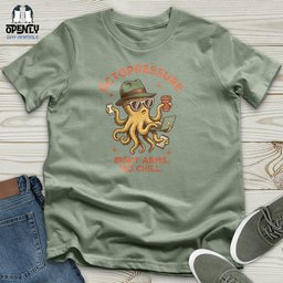 Octopressure Unisex T Shirt Gift For Animal Lover