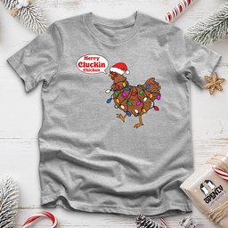 Merry Cluckin Chicken Unisex T Shirt Gift For Animal Lover
