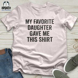 My Favorite Daughter Softstyle Tee Gift For Animal Lover
