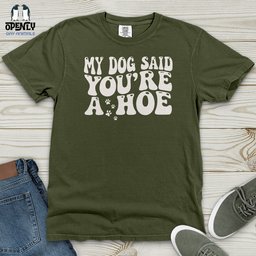 My Dog Heavy Cotton Comfort Colors Tee Gift For Dog Lover