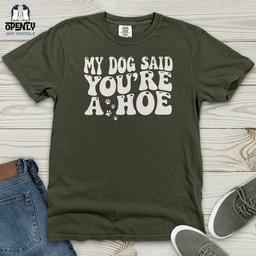 My Dog Heavy Cotton Comfort Colors Tee Gift For Dog Lover