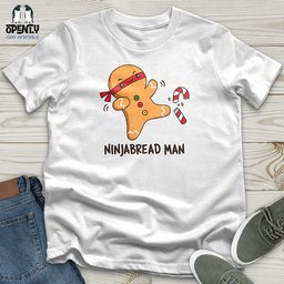 Ninjabread Man Unisex T Shirt Gift For Animal Lover