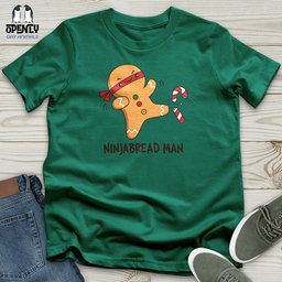 Ninjabread Man Unisex T Shirt Gift For Animal Lover