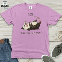 Mood Heavy Cotton Comfort Colors Tee Gift For Animal Lover
