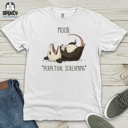 Mood Heavy Cotton Comfort Colors Tee Gift For Animal Lover