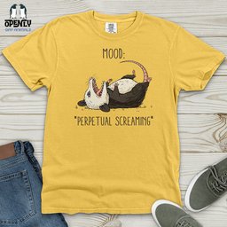 Mood Heavy Cotton Comfort Colors Tee Gift For Animal Lover