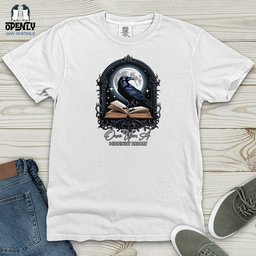 Once Upon A Midnight Dreary 2 Heavy Cotton Comfort Colors Tee Gift For Animal Lover