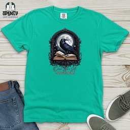 Once Upon A Midnight Dreary 2 Heavy Cotton Comfort Colors Tee Gift For Animal Lover