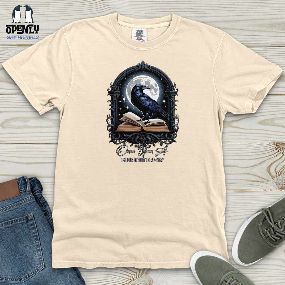 Once Upon A Midnight Dreary 2 Heavy Cotton Comfort Colors Tee Gift For Animal Lover