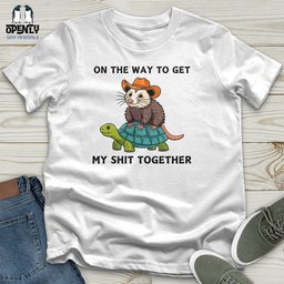 On The Way Unisex T Shirt Gift For Animal Lover
