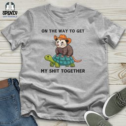 On The Way Unisex T Shirt Gift For Animal Lover