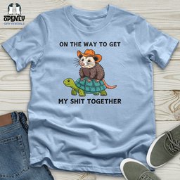 On The Way Unisex T Shirt Gift For Animal Lover