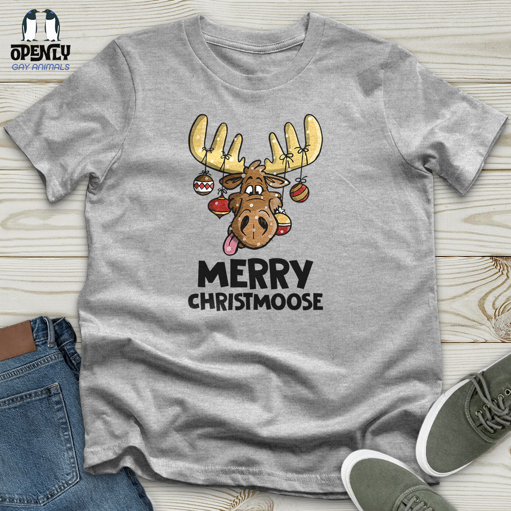 Merry Christmoose Unisex T Shirt Gift For Animal Lover