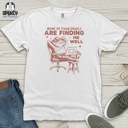 None Of Your Emails Heavy Cotton Comfort Colors Tee Gift For Animal Lover