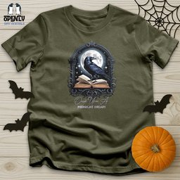Once Upon A Midnight Dreary 2 Unisex T Shirt Gift For Animal Lover