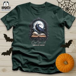 Once Upon A Midnight Dreary 2 Unisex T Shirt Gift For Animal Lover