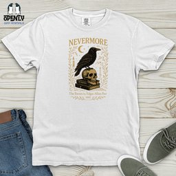 Nevermore 2 Heavy Cotton Comfort Colors Tee Gift For Animal Lover