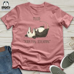 Mood Unisex T Shirt Gift For Animal Lover